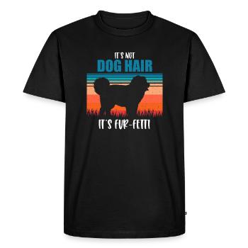Chien de berger du Caucase Ovcharka - T-shirt Premium bio Homme - noir - Devant - Nico (187cm)