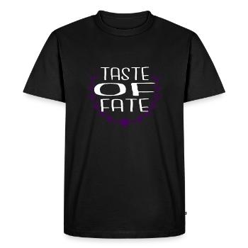 birthday present idea destiny quotes - Men's Premium Organic T-Shirt - black - Front - Nico (187cm)