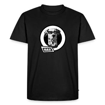 Dalmatian max lunettes de soleil - T-shirt Premium bio Homme - noir - Devant - Nico (187cm)