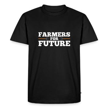 Farmers for Future Farmer Farmer Gift - T-shirt Premium bio Homme - noir - Devant - Nico (187cm)