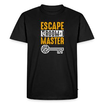 Escape Room Master - T-shirt Premium bio Homme - noir - Devant - Nico (187cm)