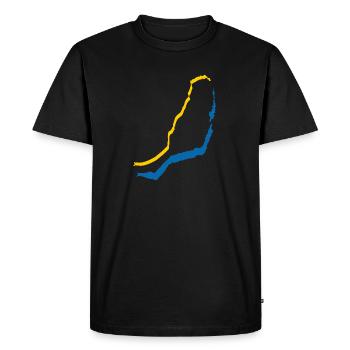 Fuerteventura - T-shirt Premium bio Homme - noir - Devant - Nico (187cm)
