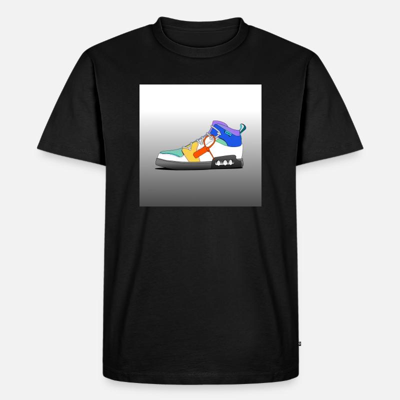 Baskets - NFT Design - T-shirt Premium bio Homme - noir