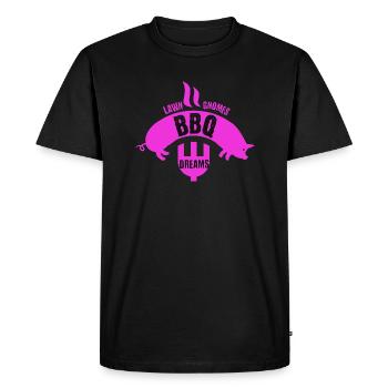 Gnomes Grill BBQ Pelouse Arrière-cour Grillades Nourriture Amour - T-shirt Premium bio Homme - noir - Devant - Nico (187cm)