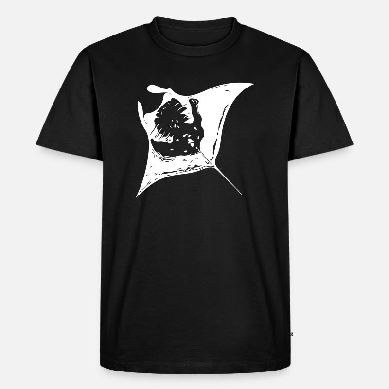Manta Ray - devil rays - Men's Premium Organic T-Shirt - black