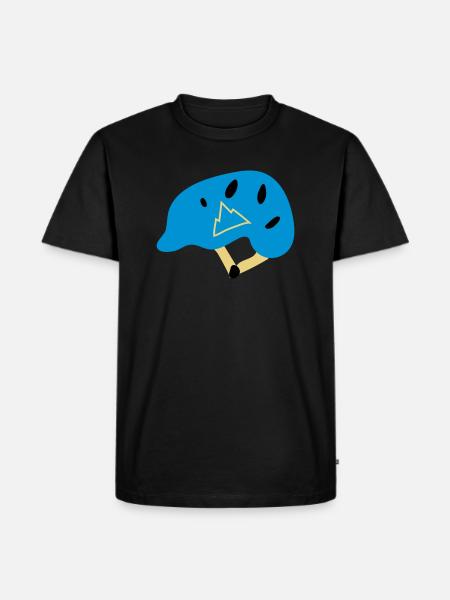 Climbing helmet - Men's Premium Organic T-Shirt - black