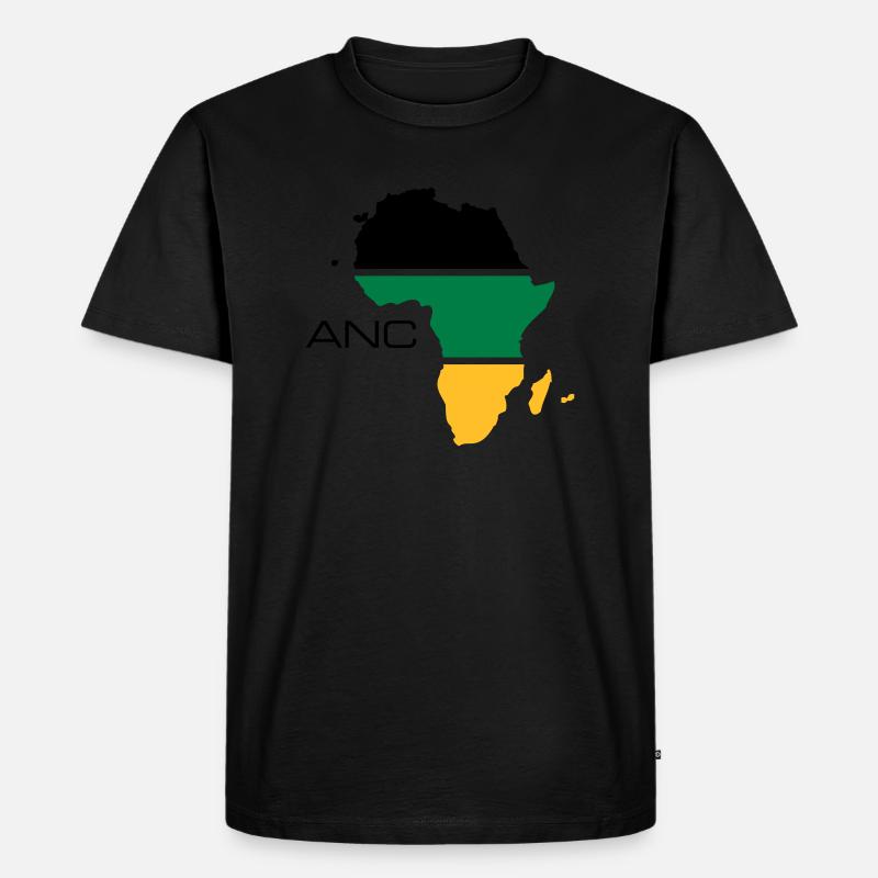 anc - Männer Premium Bio T-Shirt - Schwarz