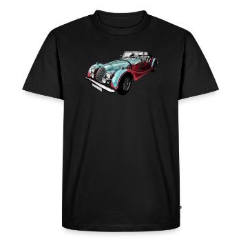 Former sports car - Men's Premium Organic T-Shirt - black - Front - Nico (187cm)