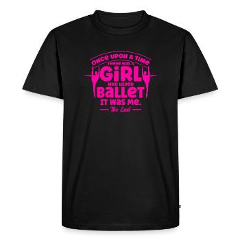 Ballet Danse Ballet Filles Ballet Danse - T-shirt Premium bio Homme - noir - Devant - Nico (187cm)
