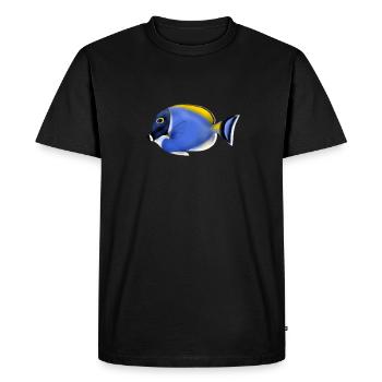 ACANTHURUS LEUCOSTEMON - T-shirt Premium bio Homme - noir - Devant - Nico (187cm)