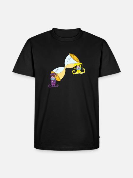 Les lutins - T-shirt Premium bio Homme - noir