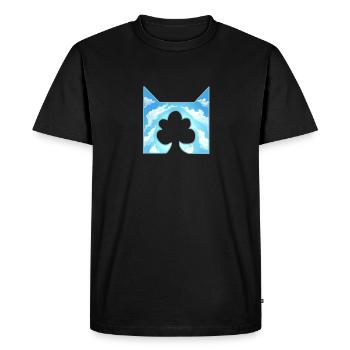 Skyclan, Clan des nuages, Étoile de feu, Étoile de feu, Chat guerrier - T-shirt Premium bio Homme - noir - Devant - Nico (187cm)