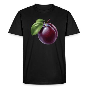 Prune - T-shirt Premium bio Homme - noir - Devant - Nico (187cm)