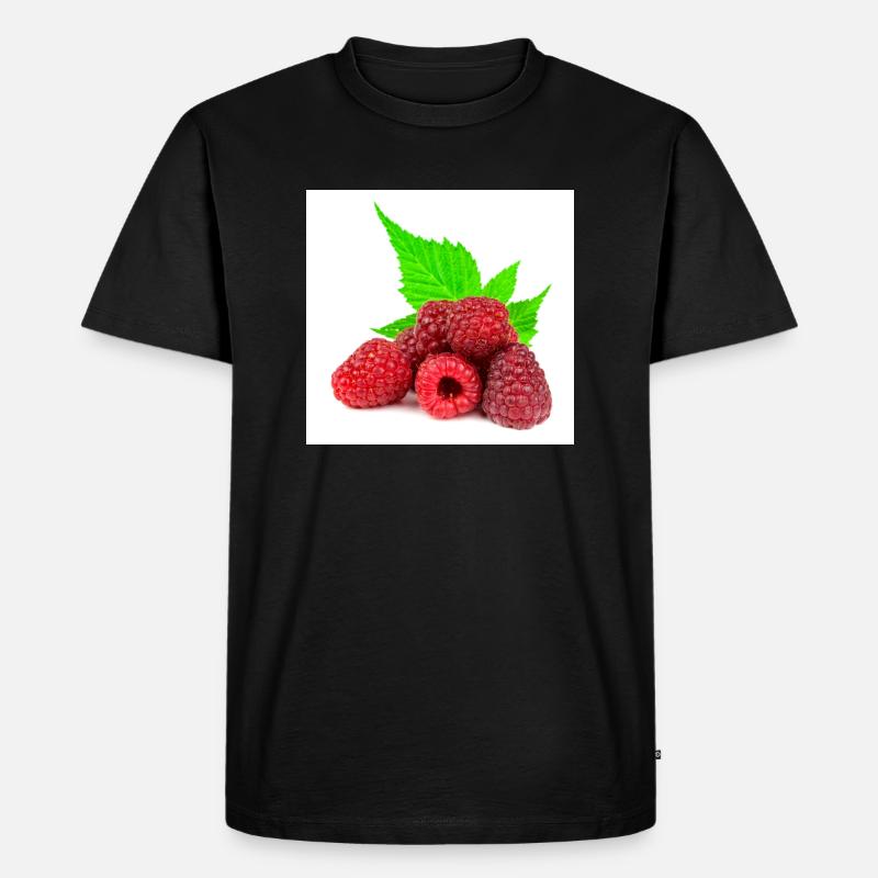 Raspberry. Raspberry - Men's Premium Organic T-Shirt - black