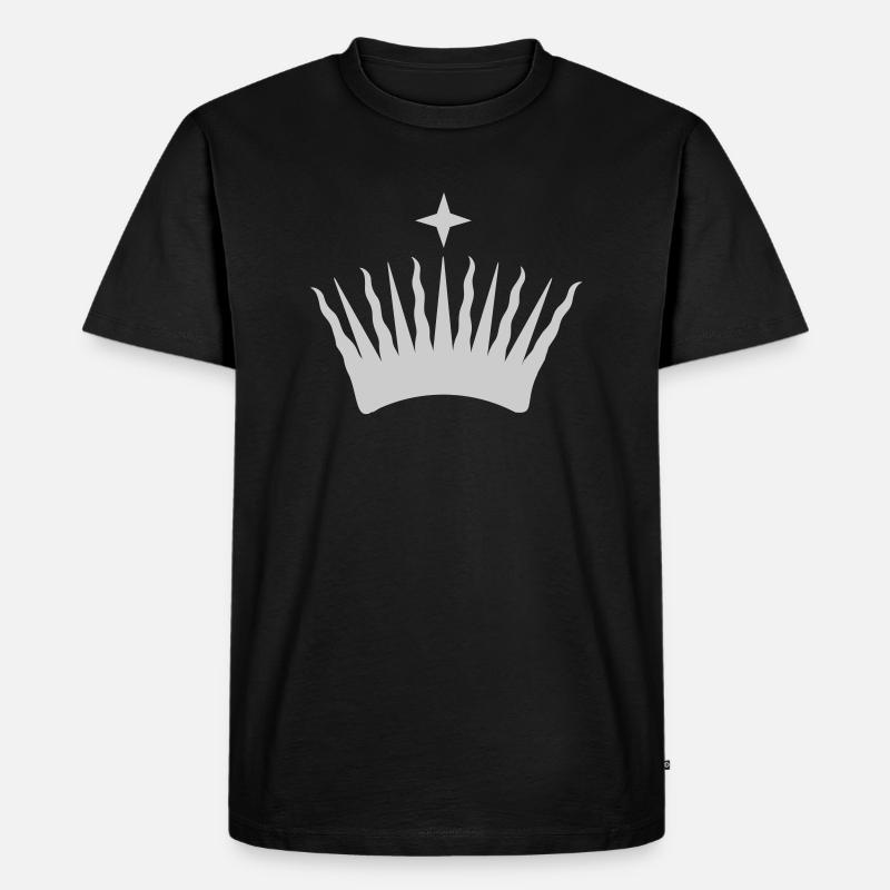 Utsjoki - Ohcejohka - Männer Premium Bio T-Shirt - Schwarz