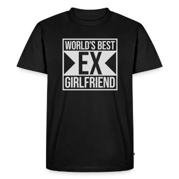 World's Best Ex Girlfriend - Men's Premium Organic T-Shirt - black - Front - Nico (187cm)