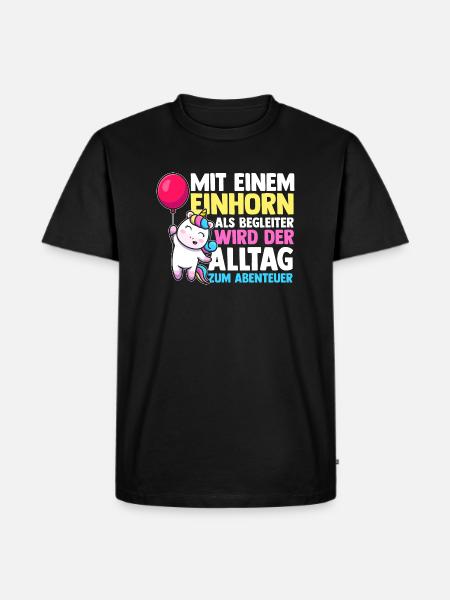 Unicorn - Men's Premium Organic T-Shirt - black