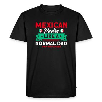 Mexico Mexican Roots Gift - Men's Premium Organic T-Shirt - black - Front - Nico (187cm)