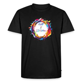 KiJØ x ISOvation - Men's Premium Organic T-Shirt - black - Front - Nico (187cm)