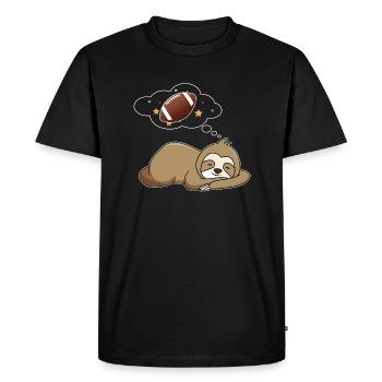 Offseason American Football - Men's Premium Organic T-Shirt - black - Front - Nico (187cm)