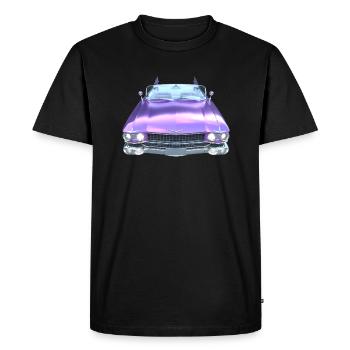 Cadillac - Men's Premium Organic T-Shirt - black - Front - Nico (187cm)