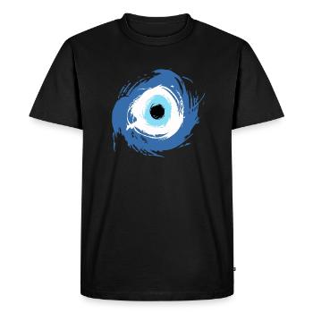 Nazar - T-shirt Premium bio Homme - noir - Devant - Nico (187cm)