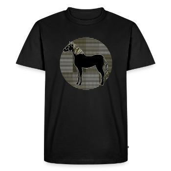Dock - Men's Premium Organic T-Shirt - black - Front - Nico (187cm)