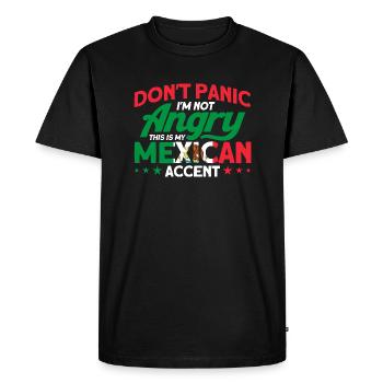 Mexico Mexican Roots Gift - Men's Premium Organic T-Shirt - black - Front - Nico (187cm)