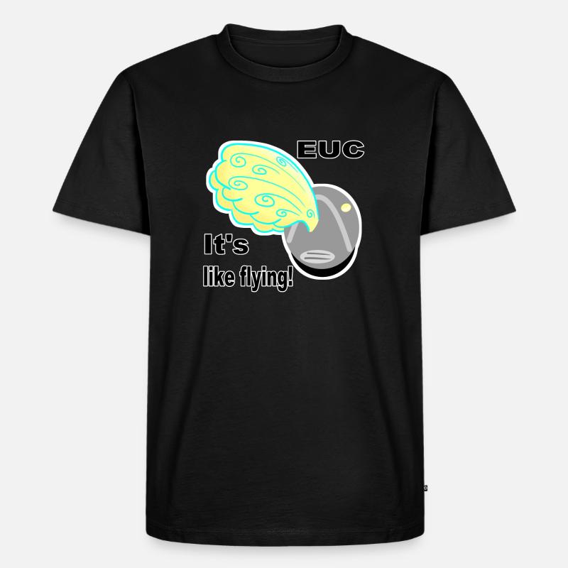 EUC 7 - Männer Premium Bio T-Shirt - Schwarz