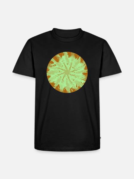 Mandala Graal 13 - Männer Premium Bio T-Shirt - Schwarz