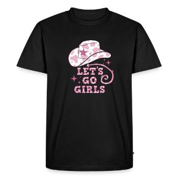 Let’s Go Girls - T-shirt Premium bio Homme - noir - Devant - Nico (187cm)