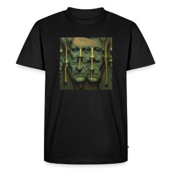 SQUELETTE 4 - T-shirt Premium bio Homme - noir - Devant - Nico (187cm)