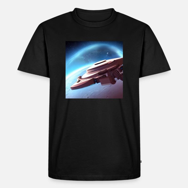 Cosmic Creativity 5 - Männer Premium Bio T-Shirt - Schwarz