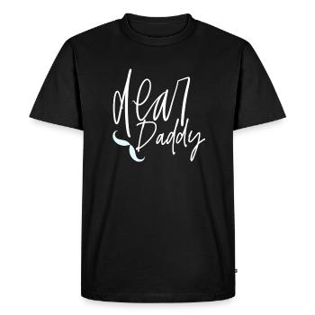 Best dad ever - T-shirt Premium bio Homme - noir - Devant - Nico (187cm)