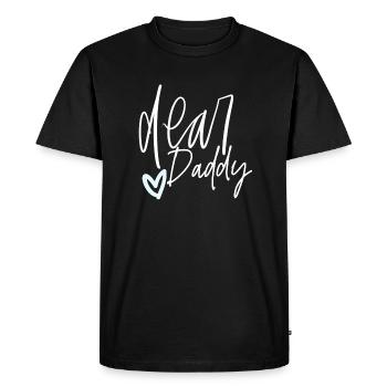 Best dad ever - T-shirt Premium bio Homme - noir - Devant - Nico (187cm)