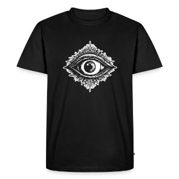 Eye Eyes Ophthalmologist - Men's Premium Organic T-Shirt - black - Front - Nico (187cm)