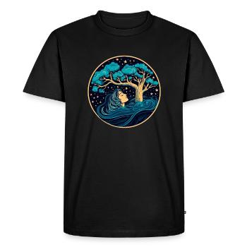 Sweet Dreams - Men's Premium Organic T-Shirt - black - Front - Nico (187cm)