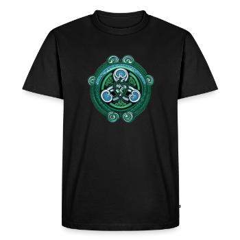 culture celte - T-shirt Premium bio Homme - noir - Devant - Nico (187cm)