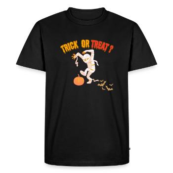 Trick or treat - T-shirt Premium bio Homme - noir - Devant - Nico (187cm)