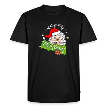Dongxiang - T-shirt Premium bio Homme - noir - Devant - Nico (187cm)