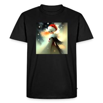 Joyeux Noel #13 - T-shirt Premium bio Homme - noir - Devant - Nico (187cm)