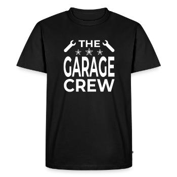 Garage - T-shirt Premium bio Homme - noir - Devant - Nico (187cm)