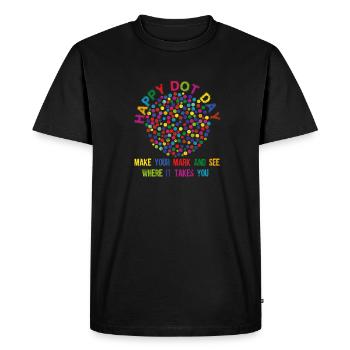 Dot Day International Dot Day 2024 Kids Boys Girls - T-shirt Premium bio Homme - noir - Devant - Nico (187cm)