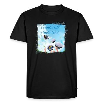 Graduation 2024 class High school graduation party - Men's Premium Organic T-Shirt - black - Front - Nico (187cm)
