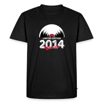 Limited edition 2014 Classic vinyle - T-shirt Premium bio Homme - noir - Devant - Nico (187cm)