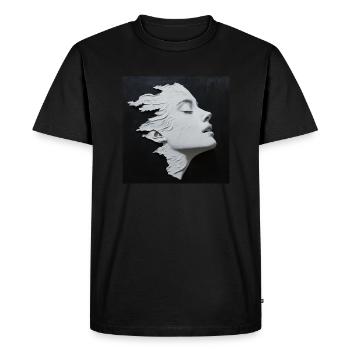 Art surréaliste 2 - T-shirt Premium bio Homme - noir - Devant - Nico (187cm)
