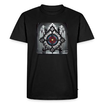 Gothic Archery - Men's Premium Organic T-Shirt - black - Front - Nico (187cm)