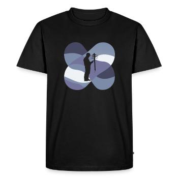 Electrician wiring circuit - Men's Premium Organic T-Shirt - black - Front - Nico (187cm)