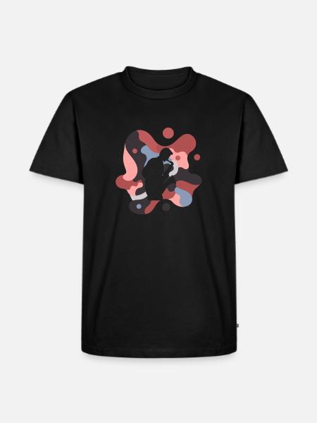 Jazz Orleans - Men's Premium Organic T-Shirt - black