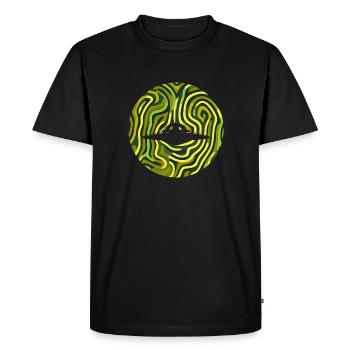 Spaceship Mars Space - Men's Premium Organic T-Shirt - black - Front - Nico (187cm)